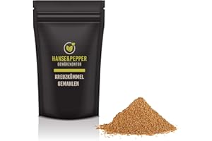 ‎HANSE&PEPPER GEWÜRZKONTOR 500g Kreuzkümmel gemahlen Cumin Cuminpulver Gourmet 1A Qualität- Greenline Serie