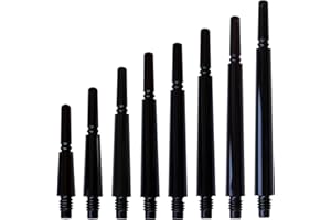 COSMO DARTS Cañas fit Shaft Gear Normal spining Negra (giratoria) Talla 3
