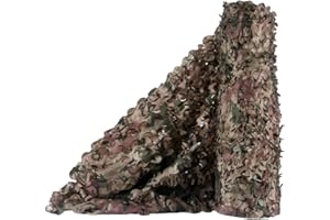 LOOGU Red de Camuflaje, persianas de Red de Camuflaje Ideales para sombrillas Que acampan Caza de Caza