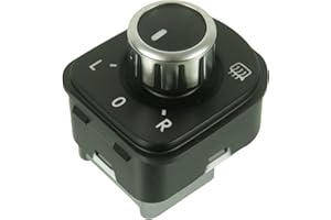 TAROS TRADE TarosTrade 12-7200-N-94690 Comando Regolazione Specchio con Connettore 6 Pin Cromo