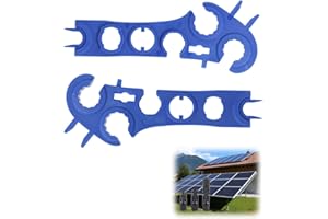ANRBB 1 paio di chiavi a energia solare, 8 in 1, chiave a disconnessione solare per tutti i modelli, spina solare, MC4, strumento per la manutenzione della spina solare