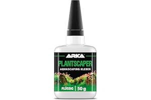 MICROBE-LIFT Aquarium Pflanzenkleber – ARKA Plantscaper 50 g Flüssig – für punktgenaue Verklebung von Pflanzen, Moos & Wurzeln – Starke Kapillarwirkung – ergiebig & sicher – für Aquascaping & Süßwasseraquarien