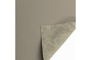 JPstraps - Pelle naturale 100% autentica produzione regolare per pelletteria e sartoria, ideale per artigiani, progettisti, artigianato, fai da te o progetti in pelle (grigio argento, 60 cm x 50 cm)