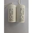 Capacitor for Ceiling Fan, 2.50 MFD Capacitor to Increase Speed, White -2 Pieces