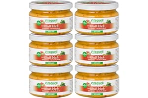 ‎VITAQUELL Vitaquell 6 x RindVleisch-Salat - vegan herzhaft-pikant, 180 g