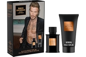 David Beckham, Cofanetto Regalo per Lui Bold Instinct, con Eau de Parfum & Docciaschiuma, Affascinante, Legnoso, 50ml & 150ml