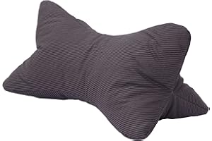 PremiumShop321 Universal-Stützkissen Leseknochen Nackenrolle Lesekissen Stützkissen anthrazit ca. 24x42 cm