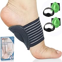 2 Paires Semelles Gel Soutien Voûte Plantaire - Pour Pieds Plats, Douleur Pied, Transparentes - 11