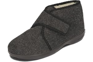 BAWAL Pantofole Isolate Donna Uomo Scarpe in Feltro con Lana Stivaletti Strappo Unisex Caldo Inverno 36-46 EU