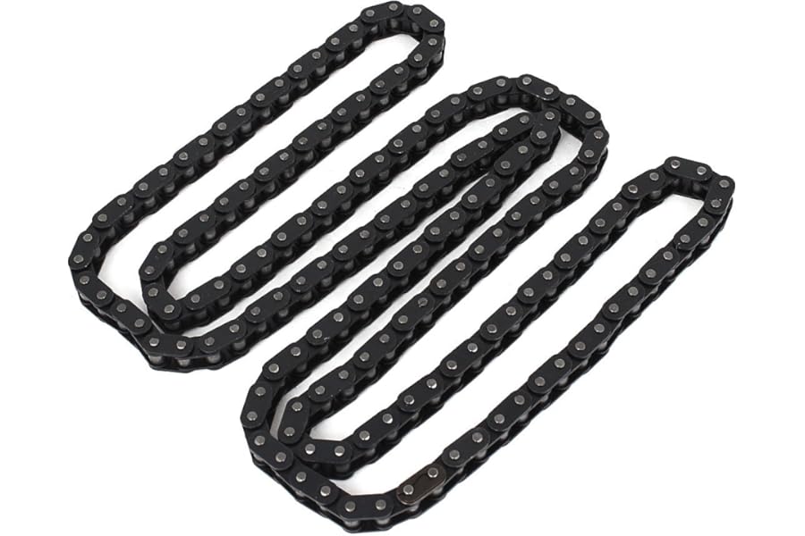 Sourcingmap 150cm Long 3/8-inch Pitch 160 Link Riveted 06B Industrial Roller Chain