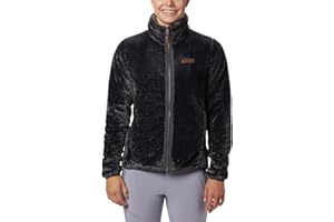 Columbia Fire Side II, Giacca in pile sherpa, Donna, Rosso (Beet), Taglia XL