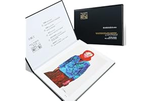 Paul Rubens Carta per acquerello, formato 10.63“ x 7.67”, per acquerello, 100% cotone, pressata a freddo senza acidi, 20 fogli / 300 g, 32 k bianco, ideale per principianti, professionisti, bambini