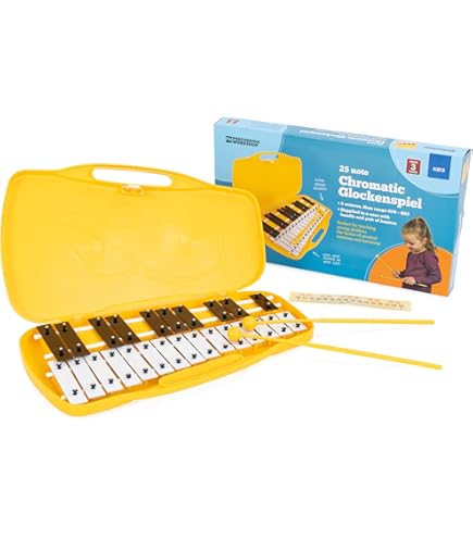 Angel Ax27k 27-note Glockenspiel 2 ANGEL 25 Note Chromatic Glockenspiel AX25K W/Mallets And Case Glockenspiel For Kids
