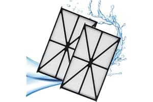 Savita 2 Piezas Limpiador de Piscina, Limpiador de Filtros Piscina Filtros de Limpiador de Piscina Compatible con RCX70101 PAK2 Hayward Tiger Shark Aqua Vac Filtros de Robot Limpiador de Piscina