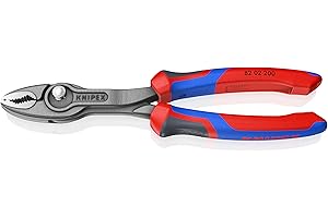 KNIPEX Twingrip Front and Side Gripping Pliers Self-Service Card with Comfort Handles 200 mm, 82 02 200 SB