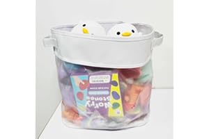 Neuytiky 1 sztuka torba do przechowywania zabawek do wanny, organizer wiszący, torba z siatki do przechowywania i sortowania zabawek, 1 sztuka