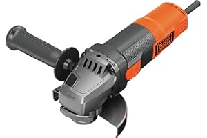 BLACK+DECKER Smerigliatrice angolare 900W-115MM. Motore da 900W. 230 V. BEG210-QS