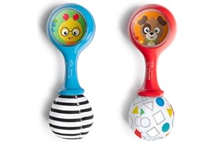 Baby Einstein Shake & Groove zabawka marakasy, dla dzieci od 3 miesięcy i starszych