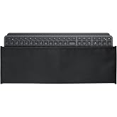 kwmobile Funda Protectora para Teclado Logitech MX Keys Wireless - Cubierta para el Polvo o derrames en Negro