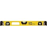 Stanley - FatMax I-Profile Water Scale II (120 cm Length, 2 Vertical Water Scales / 1 Horizontal Water Scale, Aluminum) 1-43-555
