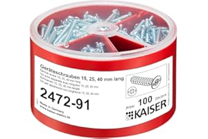 Kaiser Scatola per viti 2472-91, 100 pezzi.