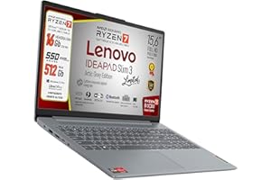 Lenovo, pc portatile Notebook, AMD Ryzen 7 5825U, 8 Core, Ram 16Gb, Display IPS FHD 15,6", SSD Nvme 512Gb, Wi-Fi 6, Bt, Fingerprint, USB type-c, Tastiera retroilluminata, Win11 Pro, Pronto all'Uso