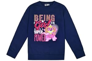 PARADISE Girls Sweatshirt PAW Patrol Skye Glitter Jumper TOP 2 3 4 5 6 7 8 9 Years