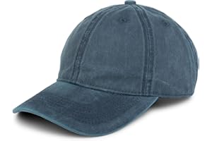 styleBREAKER Unisex Baseball Cap Vintage Look verstellbar 6-Panel Cappy in Washed Optik mit gebogenem Schirm Baumwolle Retro Cap Damen und Herren