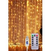 Perde Led 3MX3M G&uuml;nışığı 300 Adet led 8 Fonksiyonlu Usb 10 Sarkıt