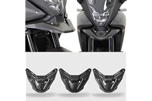 WOOGA Guardabarros de rueda delantera cubierta de extensión de cono de nariz y pico para Ho&n&da XL750 XL 750 XL-750TRANSALP Accesorios 2023-2024 (Negro)