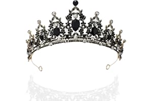 YUNHENTONG Tiara Corona di Cristallo,Corona da Donna,Tiara Sposa,Cristallo Strass Diadema,Diadema Principessa,Tiara Corona Strass,Corona Regina per Compleanno,Nozze,Spettacolo,Ballo di Fine Anno Festa