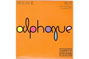 THOMASTIK-INFELD Thomastik AL01 Einzelsaite für Violine ALPHAYUE 4/4, Mensur 325mm/12.8" Stahlkern - E-Saite Stahl verzinnt
