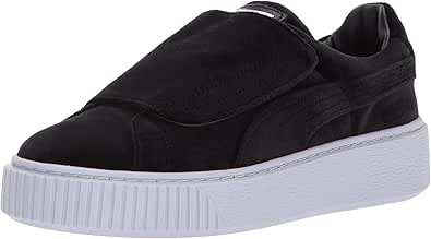 puma basket strap sneakers