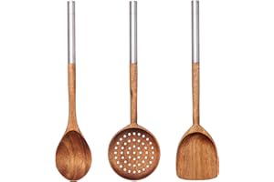 SAN IGNACIO JUEGO DE 3PZS UTENSILIOS DE COCINA MADERA EL BOHIO SG