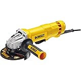 DEWALT - Meuleuse Compacte avec Interrupteur à Palette - DWE4233-QS - Meuleuse 125 avec Système d'Éjection de la Poussière et