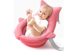 JIAWU Cuscino per Bagnetto, Tappetino Antiscivolo per Bagnetto Cuscino per Vasca da Bagno per Neonato, Tappetino Galleggiante Morbido per Vasca da Bagno per Neonato, Cuscino per Bagnetto (Tipo Due)