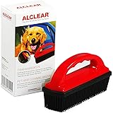 ALCLEAR 9519 Tierhaarbürste, befreit Autositze, Teppiche, Kofferraum spielend leicht von allen Hundehaaren