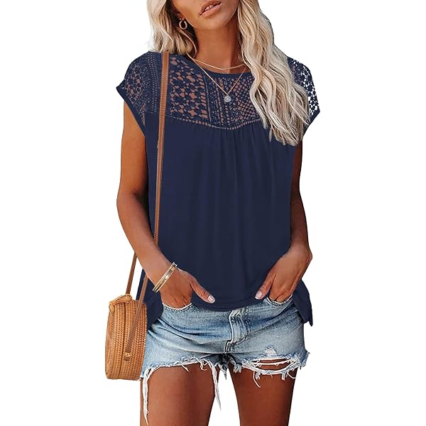 T-Shirt ONLY Col Rond Manches Courtes - Coton 100% Confort Ultime - Basique Intemporel Femme