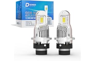 ‎NUROTA NUROTA D2S Xenon Brenner 12V 40W – Xenon D2S Scheinwerferlampe 6500K Weiß – Anti-UV mit Zulassung– Ersatz Lampen für Abblendlicht & Fernlicht – 2 Stück