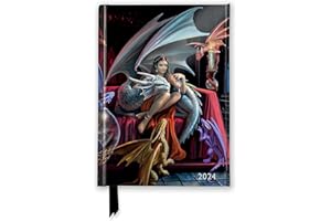 Anne Stokes: Dragon Charm 2024 Luxury Pocket Diary - Week to View