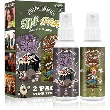 Vaporisateur de Pets, Vaporisateur de Farces à Odeur Nauséabonde Hautement Concentré Cadeau Amusant Portable pour l'Halloween pour Jouets de Farces Vert et Noir Vaporisateur de Pets, Vaporisateur de Farces à Odeur Nauséabonde Hautement Concentré Cadeau Amusant Portable pour l'Halloween pour Jouets de Farces Vert et Noir