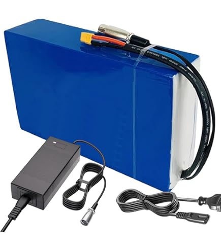 FREEDOH 72V Lithium Motorradbatterie 15-55Ah - Mit Ladegerät Für 0-4000W Motoren