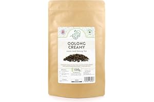 HIIP TEA Oolong Creamy Premium Loose Leaf Oolong Tea with Creamy Flavour - from Fuijan, China (100g, Creamy)
