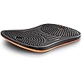 FEZIBO Balance Pad, Wooden Swing Balance Board, Ergonomic Balance Cushion, Comfortable Anti-Fatigue Mat for Standing Desks
