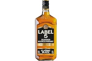 Label 5 Bouteille en Verre Whisky 40% Not Stated Blended Scotch 1.5 L