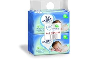‎STELLA PACK LULA Chusteczki nawilżane z ALOESEM 72szt 3szt + 1szt gratis