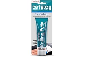 Holts Cataloy Car Body Filler, Knifing Putty To Fill Scratches & Stone Chips, Durable & Easy To Use Car Filler, Ideal For All Exterior Bodywork With A Perfectly Smooth Finish, Applicator Included 100g