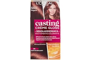 L'Oréal Paris Tinta Capelli Casting Creme Gloss senza Ammoniaca, 550 Mogano
