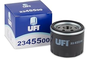UFI Filters, Filtro Olio 23.455.00, Filtro Olio per Ricambio, Adatto a Auto, Applicabile su Diversi Modelli Alfa Romeo, Fiat e Lancia