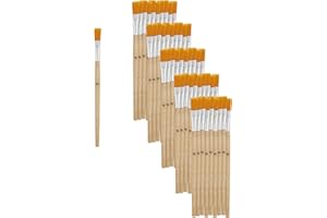 Pinceaux plats poils synthétiques VBS « n° 10 », 50 pc.